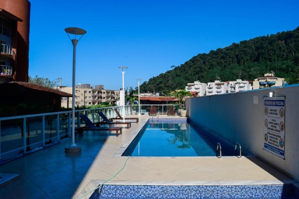 Apartamento Praia Grande Ubatuba Com Churrasqueira Privativa Luaran gambar