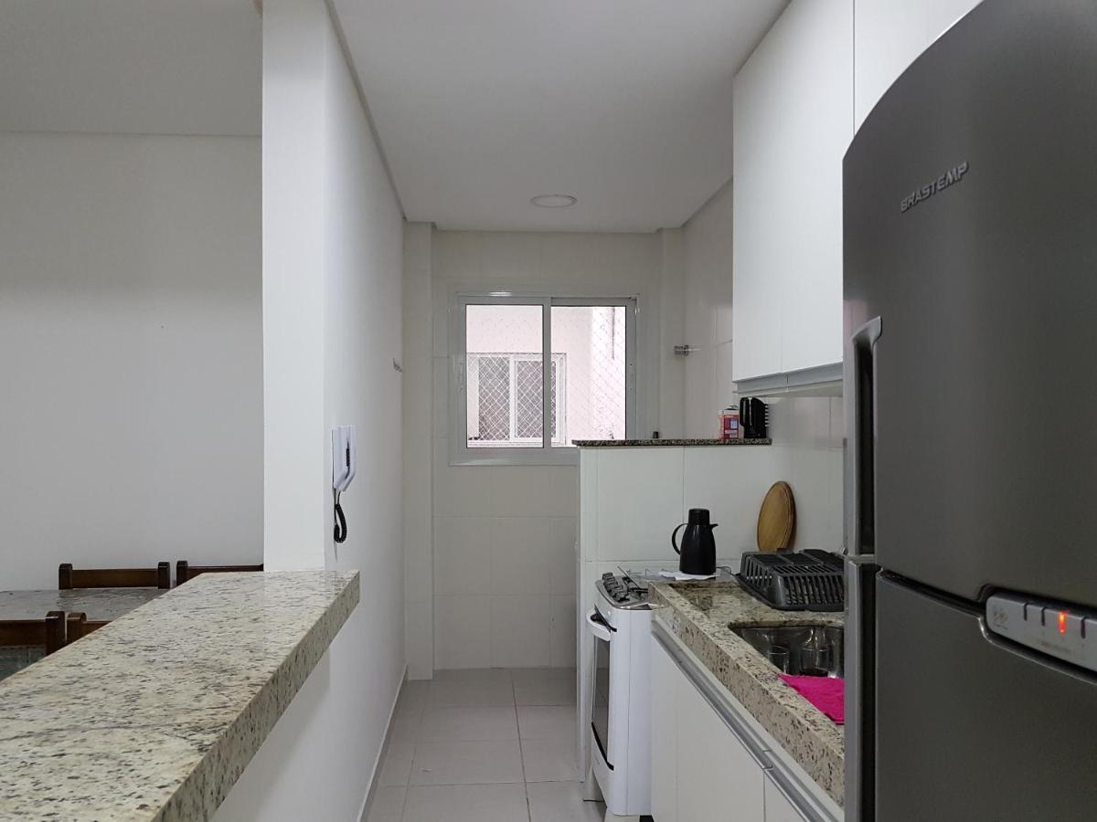 Apartamento Praia Grande Ubatuba Com Churrasqueira Privativa Luaran gambar
